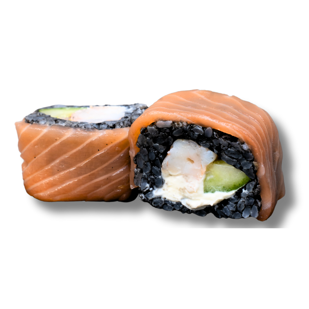 Black Salmon shrimp (8vnt.)