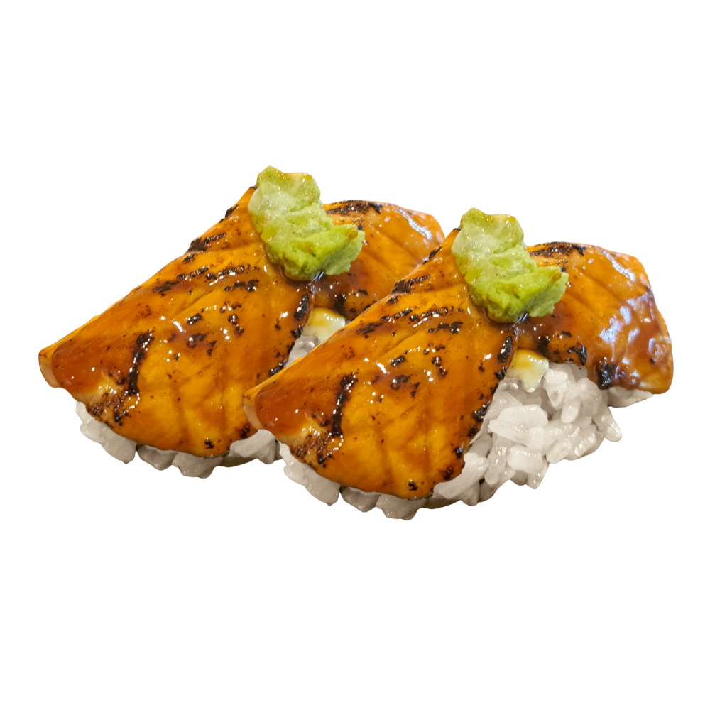 Nigiri su deginta lašiša